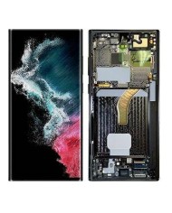 Pantalla Original Lcd + Tactil con Marco Samsung Galaxy S22 Ultra S908 Negro