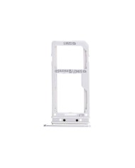Bandeja SIM y MicroSD para Samsung Galaxy Note 8, N950 Plata