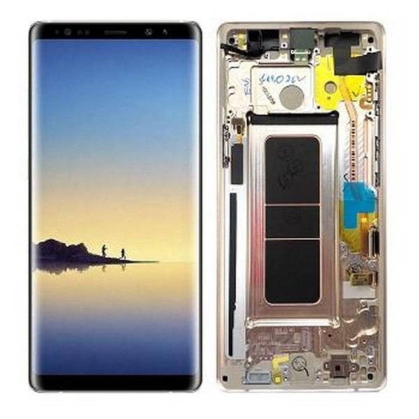 Pantalla Completa Original Samsung Galaxy Note 8, N950 Dorado
