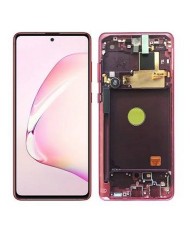 Pantalla Completa Original Samsung Galaxy Note 10 Lite Roja