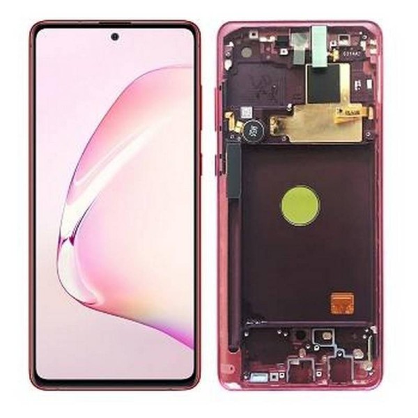 Pantalla Completa Original Samsung Galaxy Note 10 Lite Roja
