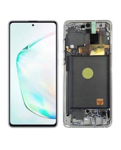 Pantalla Completa Original Samsung Galaxy Note 10 Lite Plata
