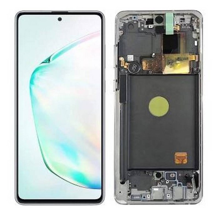 Pantalla Completa Original Samsung Galaxy Note 10 Lite Plata