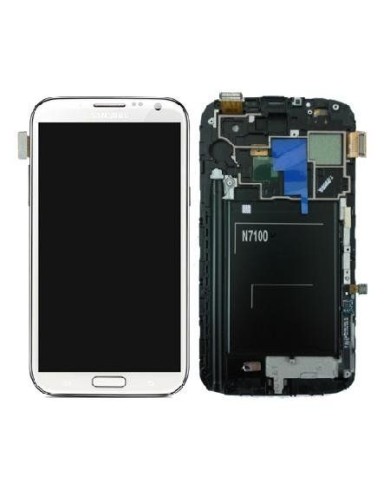 Pantalla ( Lcd+Tactil+marco ) Galaxy Note 2 N7100 (blanco)