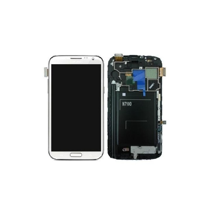 Pantalla ( Lcd+Tactil+marco ) Galaxy Note 2 N7100 (blanco)