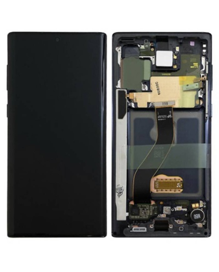 Pantalla Lcd + Tactil con Marco Samsung Galaxy Note 10 N970 Negro