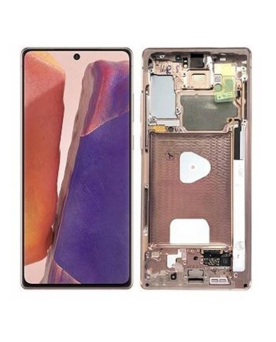 Pantalla Completa Original Samsung Galaxy Note 20, N980 N981 Dorado-Bronce