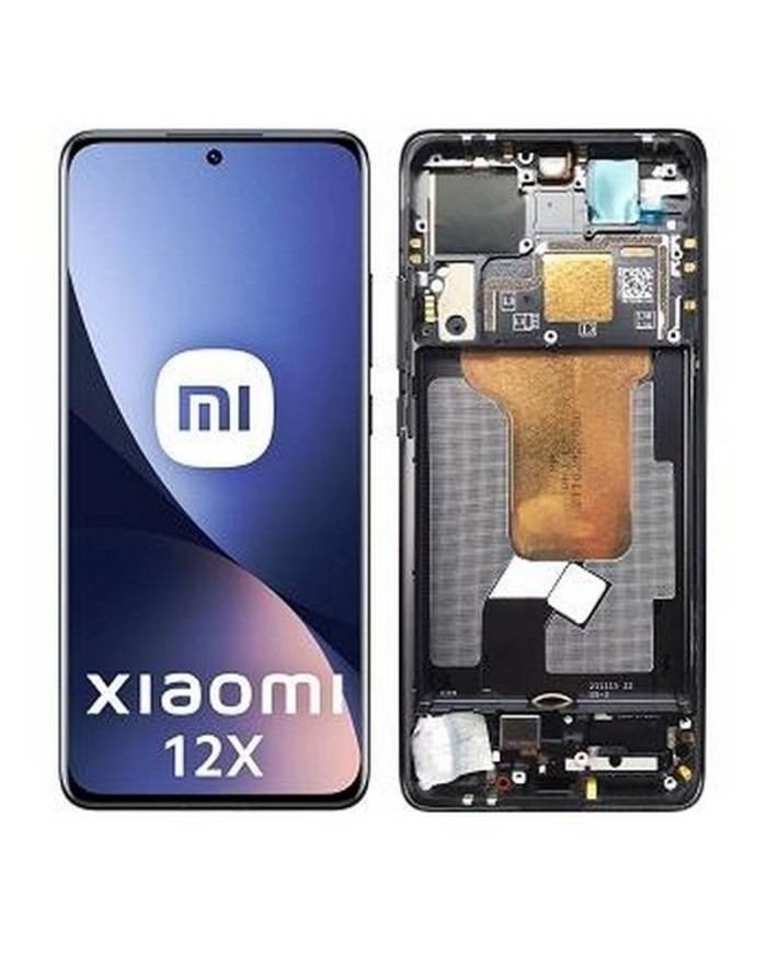 Pantalla Original Lcd + Tactil con Marco Xiaomi 12X Negro