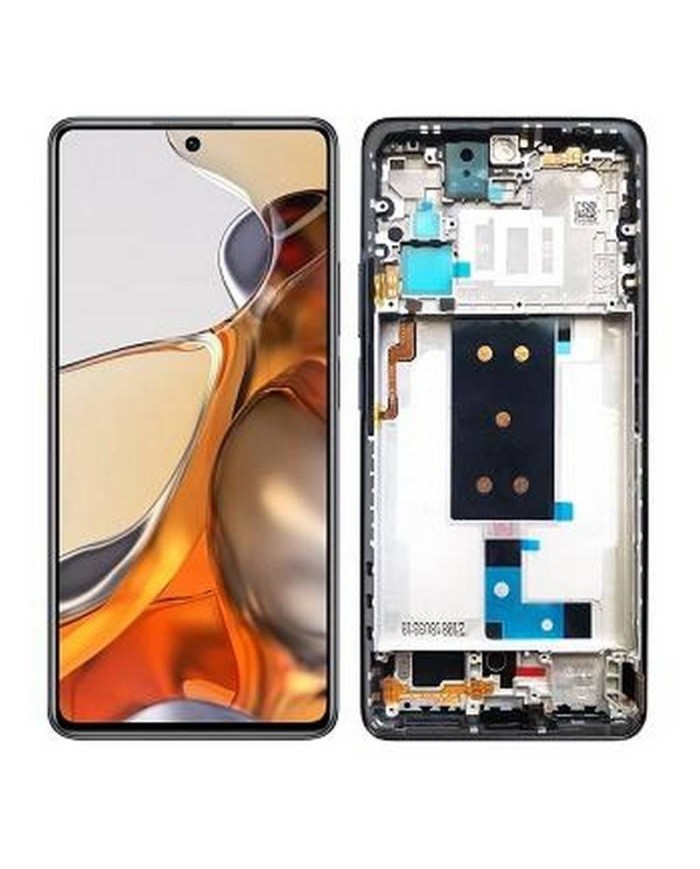 Pantalla Lcd + Tactil con Marco Xiaomi 11T, Xiaomi 11T Pro Negra