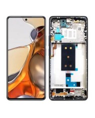 Pantalla Lcd + Tactil con Marco Xiaomi 11T, Xiaomi 11T Pro Negra