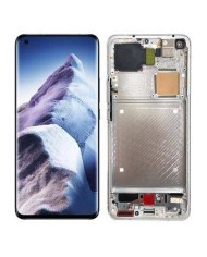 Pantalla Original Lcd + Tactil con Marco Xiaomi Mi 11 Ultra Plata M2102K1G