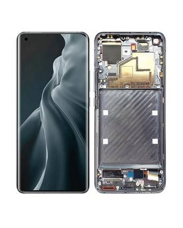 Pantalla Original Lcd + Tactil Con Marco Xiaomi Mi 11 5G Negro Tarnish