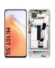 Pantalla Completa Original con Marco Xiaomi Mi 10T Pro Plata