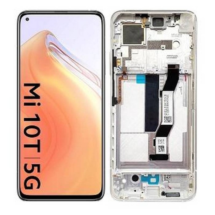 Comprar Pantalla Completa Original con Marco Xiaomi Mi 10T  plata