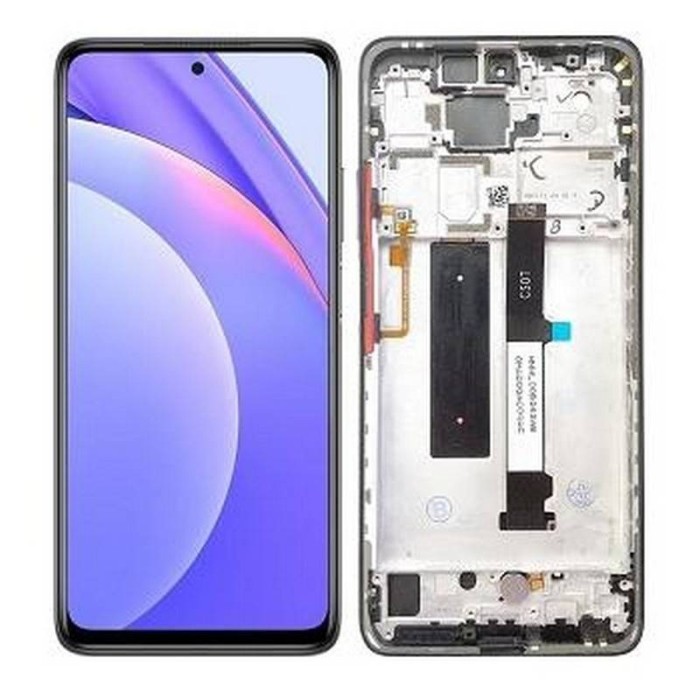 Pantalla Original con Marco Xiaomi Mi 10T Lite 5G Negro