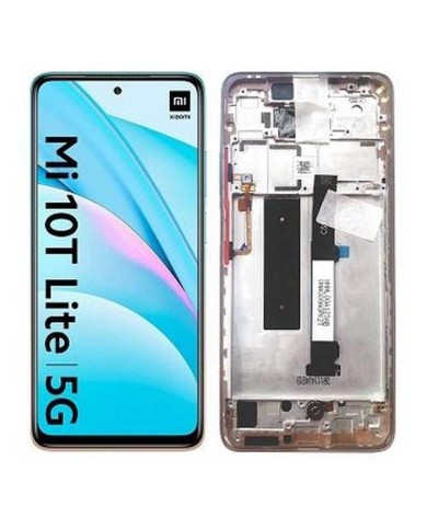 Pantalla Original con Marco Xiaomi Mi 10T Lite 5G Dorado