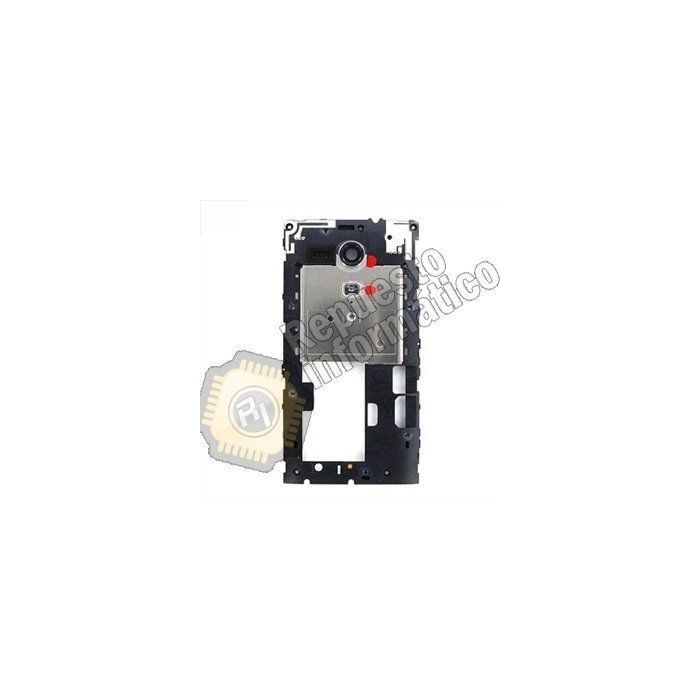Carcasa Intermedia Sony Xperia SP C5303 Negra - Original