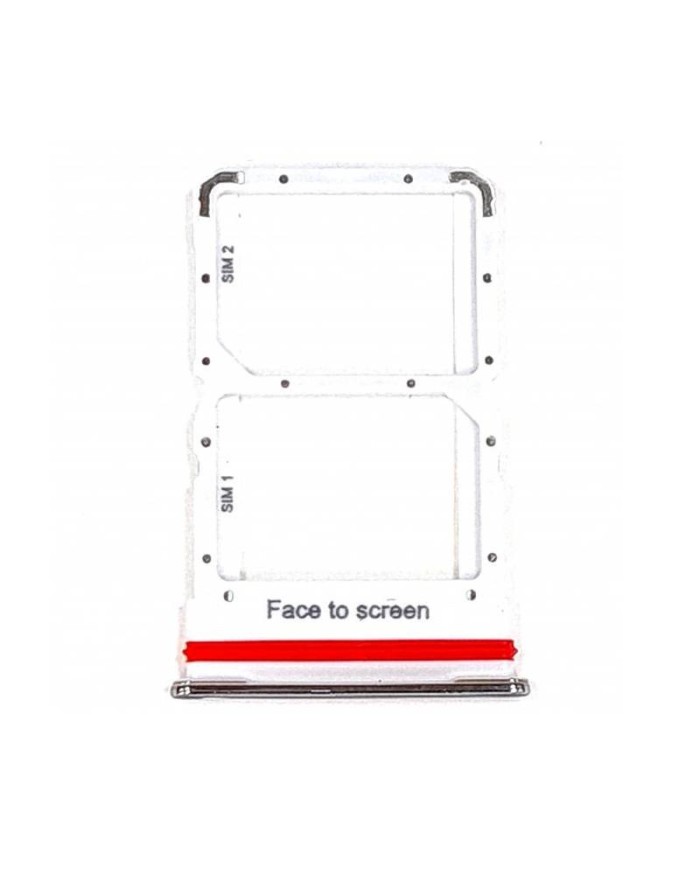 Bandeja Dual Sim Xiaomi Mi 10 Lite Plata