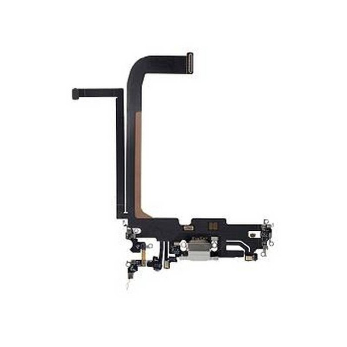 Flex Conector de Carga iPhone 13 Pro Max Gris
