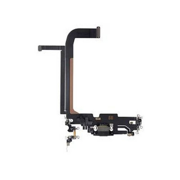 Flex Conector de Carga iPhone 13 Pro Max Negro
