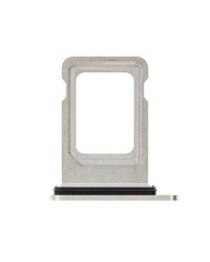 Bandeja Sim en Color Plata para iPhone 13 Pro Max