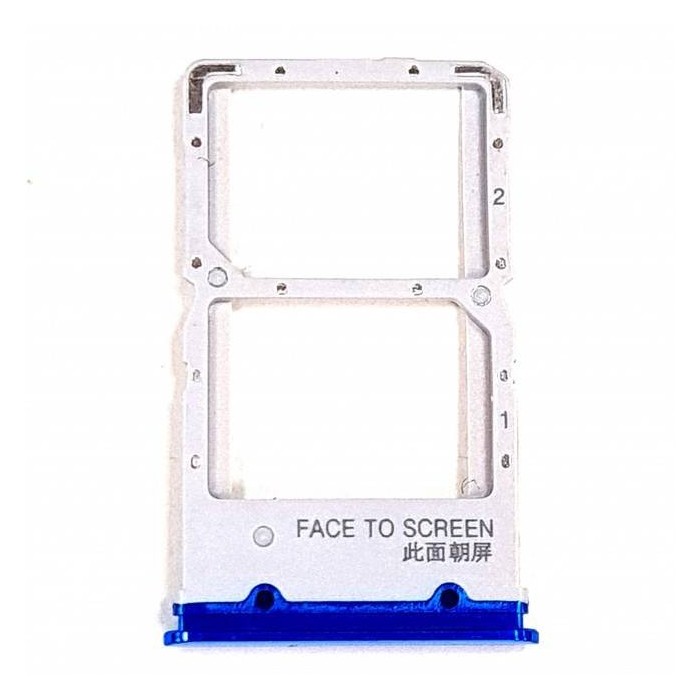 Bandeja SIM y MicroSD Xiaomi Mi 9T - Mi 9T Pro Azul
