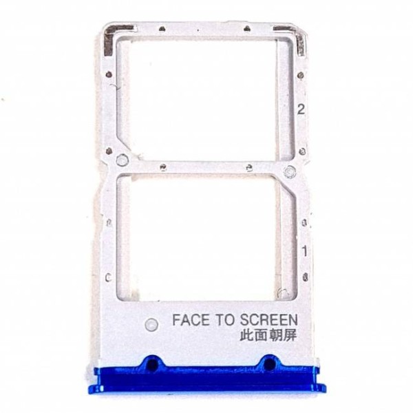Bandeja SIM y MicroSD Xiaomi Mi 9T - Mi 9T Pro Azul