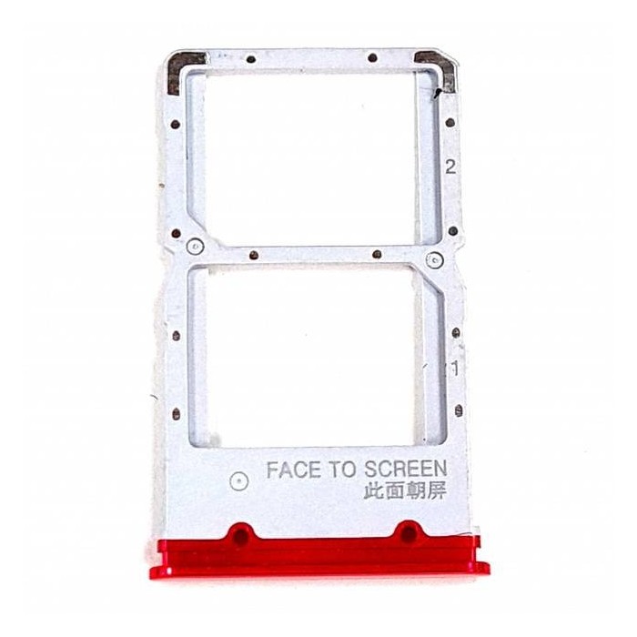 Bandeja SIM y MicroSD Xiaomi Mi 9T - Mi 9T Pro Rojo