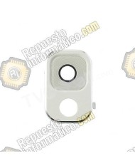 Lentilla de cristal protectora de camara trasera para Samsung Note 3 (N9005) (Blanco)