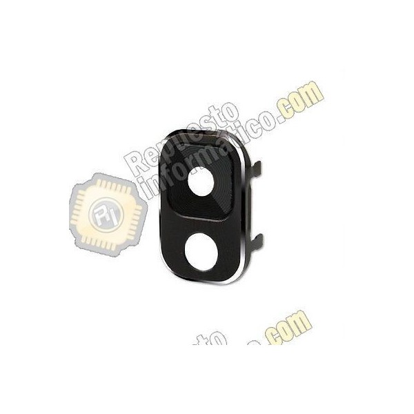 Lentilla de cristal protectora de camara trasera para Samsung Note 3 (N9005) (Negro)