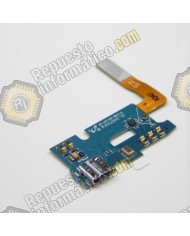 Flex de conector carga y accesorios Micro USB, con micrófono Samsung Galaxy Note 2 LTE N7105