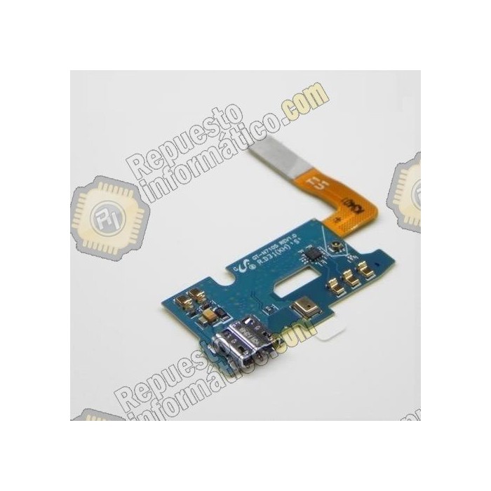 Flex de conector carga y accesorios Micro USB, con micrófono Samsung Galaxy Note 2 LTE N7105