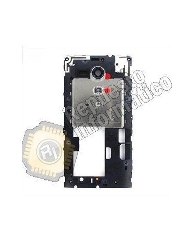 Carcasa Intermedia Xperia SP C5303 Negra (Desmontaje)