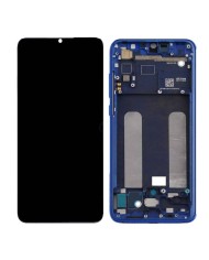 Pantalla Original de Repuesto con Marco Azul para Xiaomi MI 9 Lite