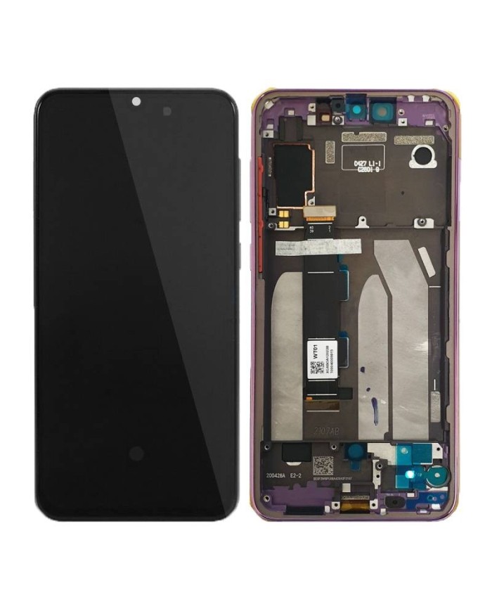 Pantalla Original LCD + Tactil con Marco Xiaomi Mi 9 SE Lila