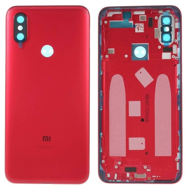 Tapa Trasera Xiaomi Mi A2, Mi 6X Rojo