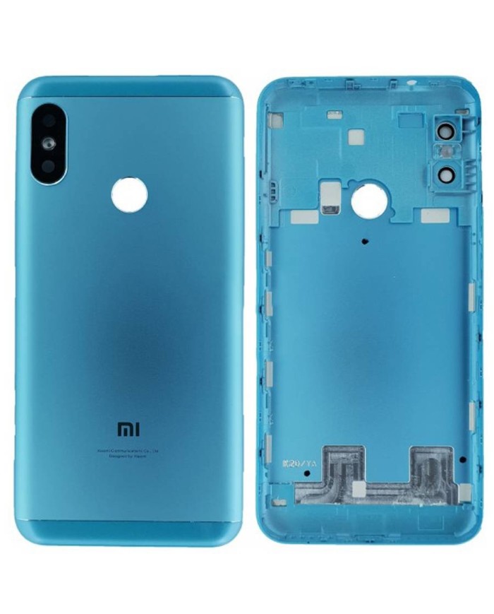 Tapa Trasera Xiaomi Mi A2, Mi 6X Azul