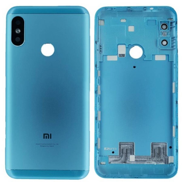 Tapa Trasera Xiaomi Mi A2, Mi 6X Azul