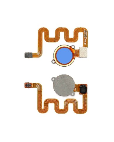 Flex Lector de Huella Xiaomi Mi A2 Lite, Redmi 6 Pro Azul