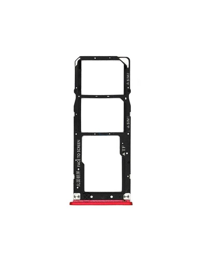 Bandeja Dual SIM y MicroSD Xiaomi Mi A2 Lite / Redmi 6 Pro Rojo