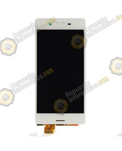 LCD + TÃ¡ctil sony x (blanco)