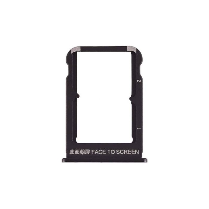 Comprar Bandeja Dual Sim para Xiaomi Mi Mix 3 Negro