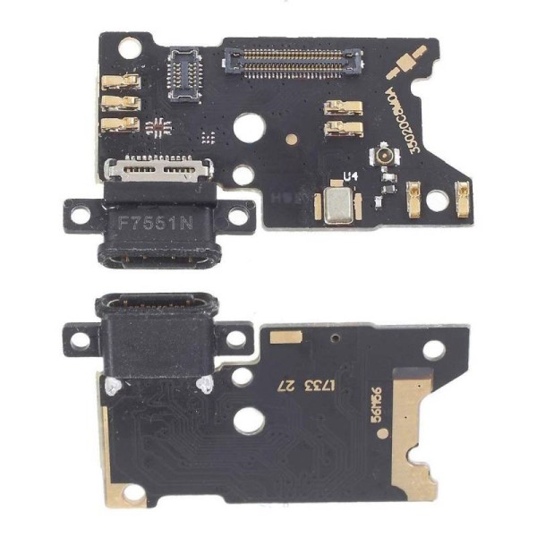 Placa Conector de Carga y Microfono Xiaomi Mi Note 3