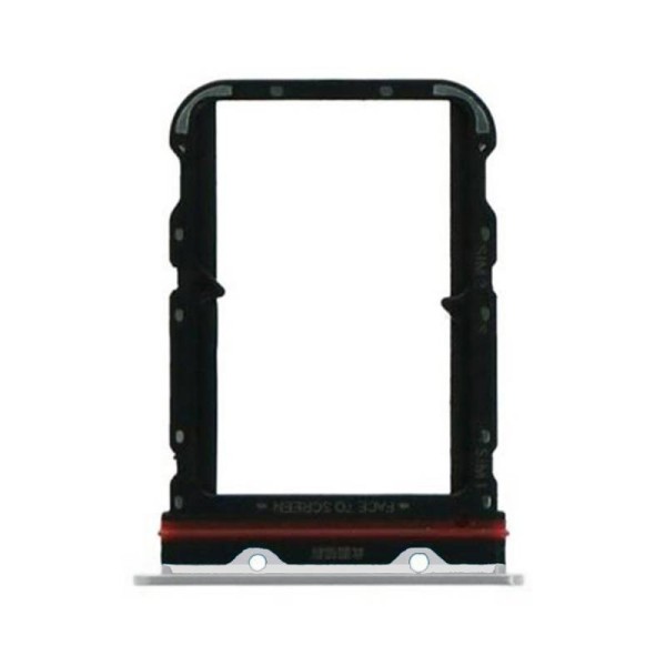 Bandeja Dual Sim Xiaomi Mi Note 10 Plata