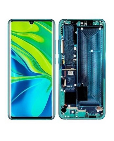 Comprar Pantalla LCD + Tactil con Marco Xiaomi Mi Note 10 Lite Verde