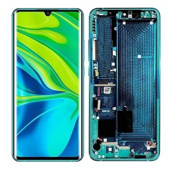 Comprar Pantalla LCD + Tactil con Marco Xiaomi Mi Note 10 Lite Verde