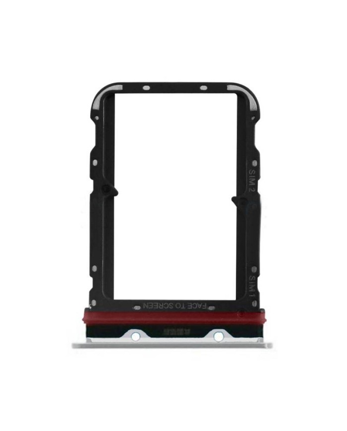 Bandeja Sim para Xiaomi Mi Note 10 Lite M2002F4LG Plata