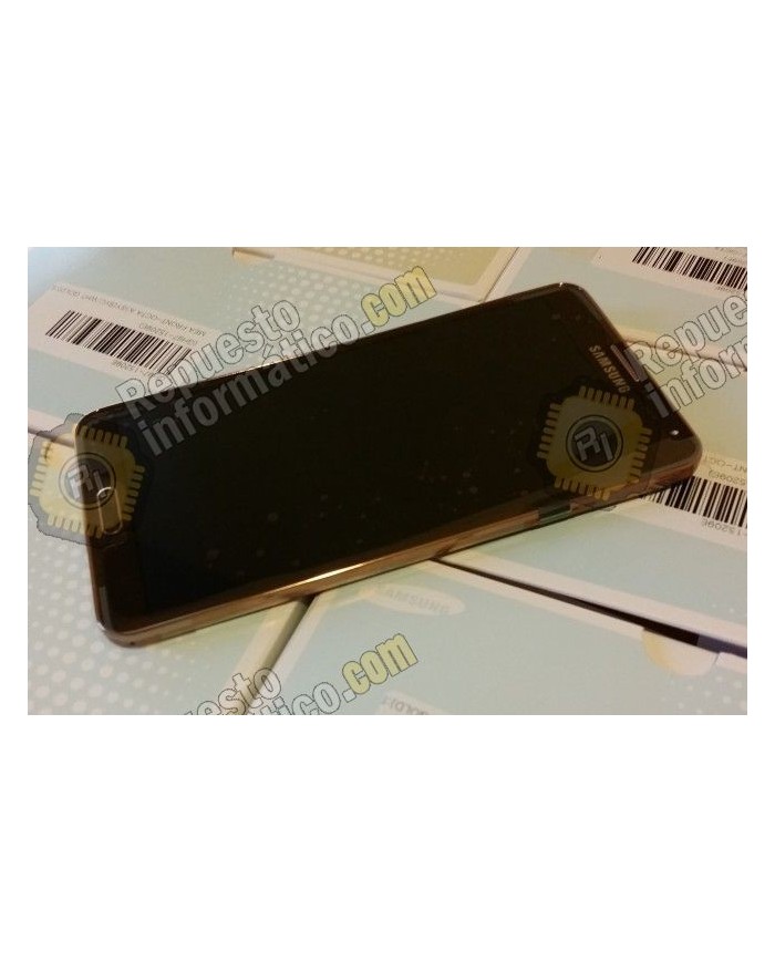 Pantalla oro-negro (lcd+tactil+marco) Galaxy Note 3 (directo de fabrica)
