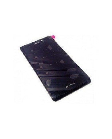 Pantalla (tactil+lcd+marco) Sony Xperia T Lt30 Mint negro