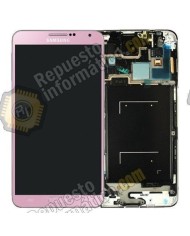 Pantalla  (lcd+tactil+marco) pink Galaxy Note 3 (directo de fabrica)